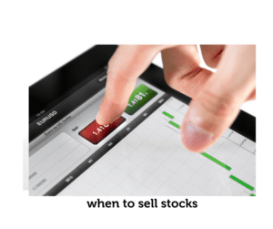 person selling stocks