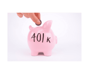 putting money in 401K for retirement